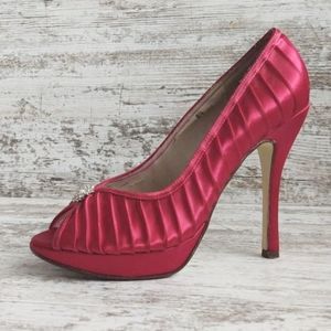 Pink Paradox London Rhinestone Pumps